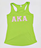 Alpha Kappa Alpha Fitted Racerback Tank