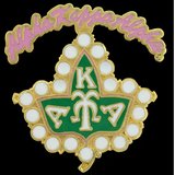 Alpha Kappa Alpha Rocker Ivy Pin