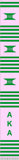 Alpha Kappa Alpha Kente - Pink