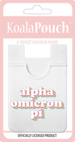 Alpha Omicron Pi Retro Koala Pouch