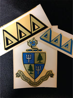 Delta Delta Delta Decal - Discontinued