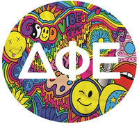 Delta Phi Epsilon Printed Button Collection
