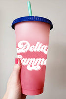 Delta Gamma Color Changing Cups