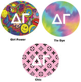 Delta Gamma Printed Button Collection