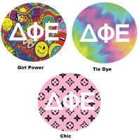 Delta Phi Epsilon Printed Button Collection