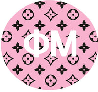 Phi Mu Printed Button Collection