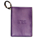 Gamma Eta Leather Key Chain Wallet