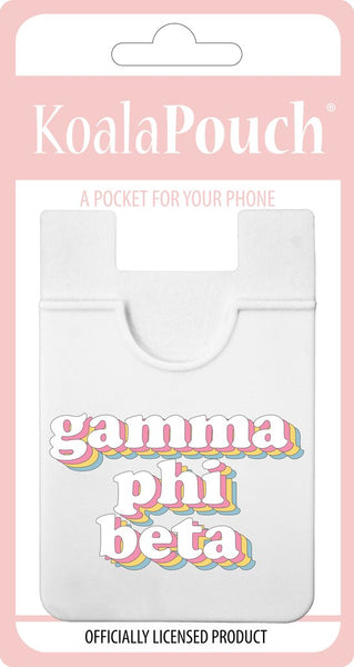 Gamma Phi Beta Retro Koala Pouch