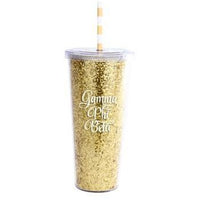 Gamma Phi Beta Glitter Tumbler