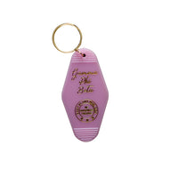 Gamma Phi Beta Motel Keychain