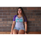 Gamma Eta V-Neck Mesh Sleeve - Discontinued