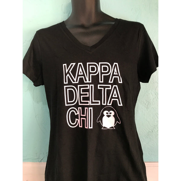 Kappa Delta Chi Vinyl V-Neck - Discontinued