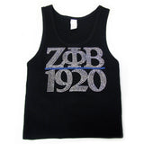 Zeta Phi Beta Jeweled Tank
