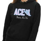 Theta Nu Xi Word Hoodie