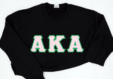 Alpha Kappa Alpha Greek Crewneck