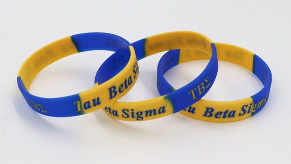 Tau Beta Sigma Silicone Bracelet