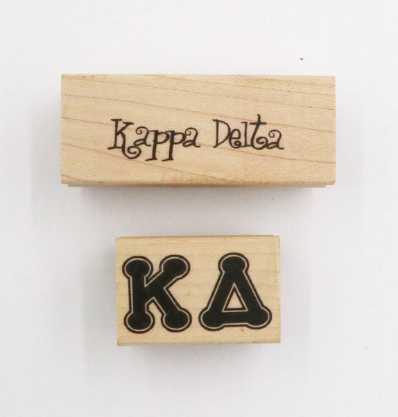 Kappa Delta Rubber Stamp