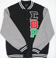 Sigma Beta Rho Cotton Letterman Jacket