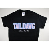 Theta Nu Xi Black Word Tee