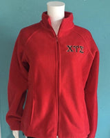 Chi Upsilon Sigma Fleece Full Zip