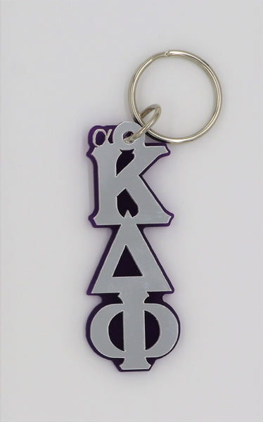 alpha Kappa Delta Phi Greek Letter Acrylic Keychain