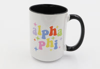 Alpha Phi Optimist Mug