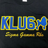 Sigma Gamma Rho Gold Word Long Sleeve