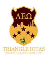 Iota Phi Theta "Triangle Iotas" Moisture Wicking Polo