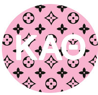 Kappa Alpha Theta Printed Button Collection