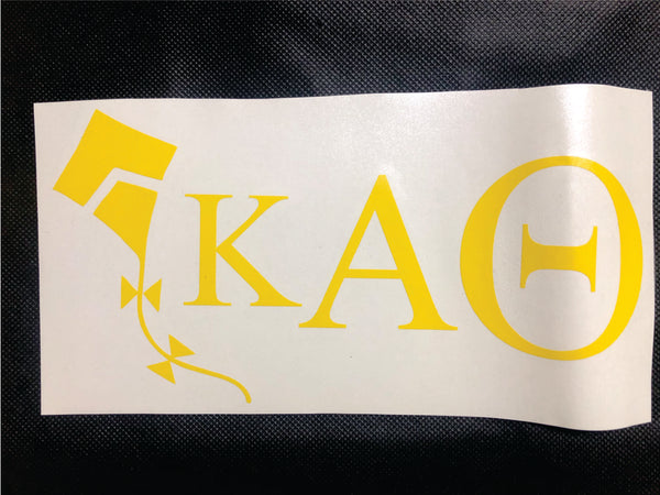 Kappa Alpha Theta Kite Vinyl Decal