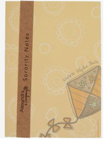 Kappa Alpha Theta Notepad with Kite