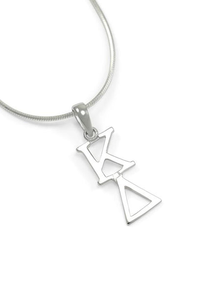 Kappa Delta Sterling Silver Lavaliere