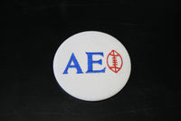 Alpha Epsilon Phi Football Embroidered Button