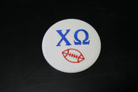 Chi Omega Football Pin