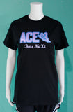 Theta Nu Xi Black Word Tee