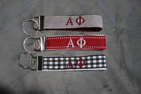 Alpha Phi FOB Keychain