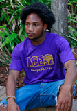 1911 Purple and Old Gold Word Tee