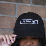 Alpha Phi Rectangle Hat