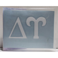 Delta Upsilon Vinyl Decal