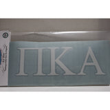 Pi Kappa Alpha Vinyl Decal