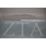 Zeta Tau Alpha Vinyl Decal