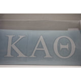 Kappa Alpha Theta Vinyl Decal