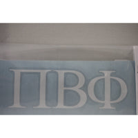 Pi Beta Phi Vinyl Decal