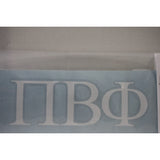 Pi Beta Phi Vinyl Decal