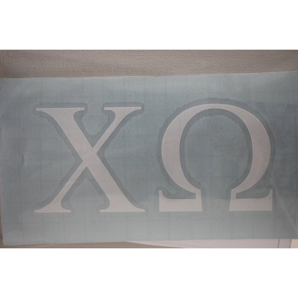 Chi Omega Vinyl Decal