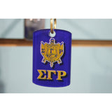 Sigma Gamma Rho Two-Sided Acrylic Keychain