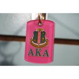Alpha Kappa Alpha Two-Sided Acrylic Keychain