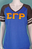 Sigma Gamma Rho Retro V-Neck - Discontinued