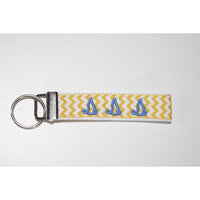 Delta Delta Delta FOB Keychain