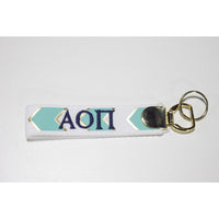 Alpha Omicron Pi FOB Keychain